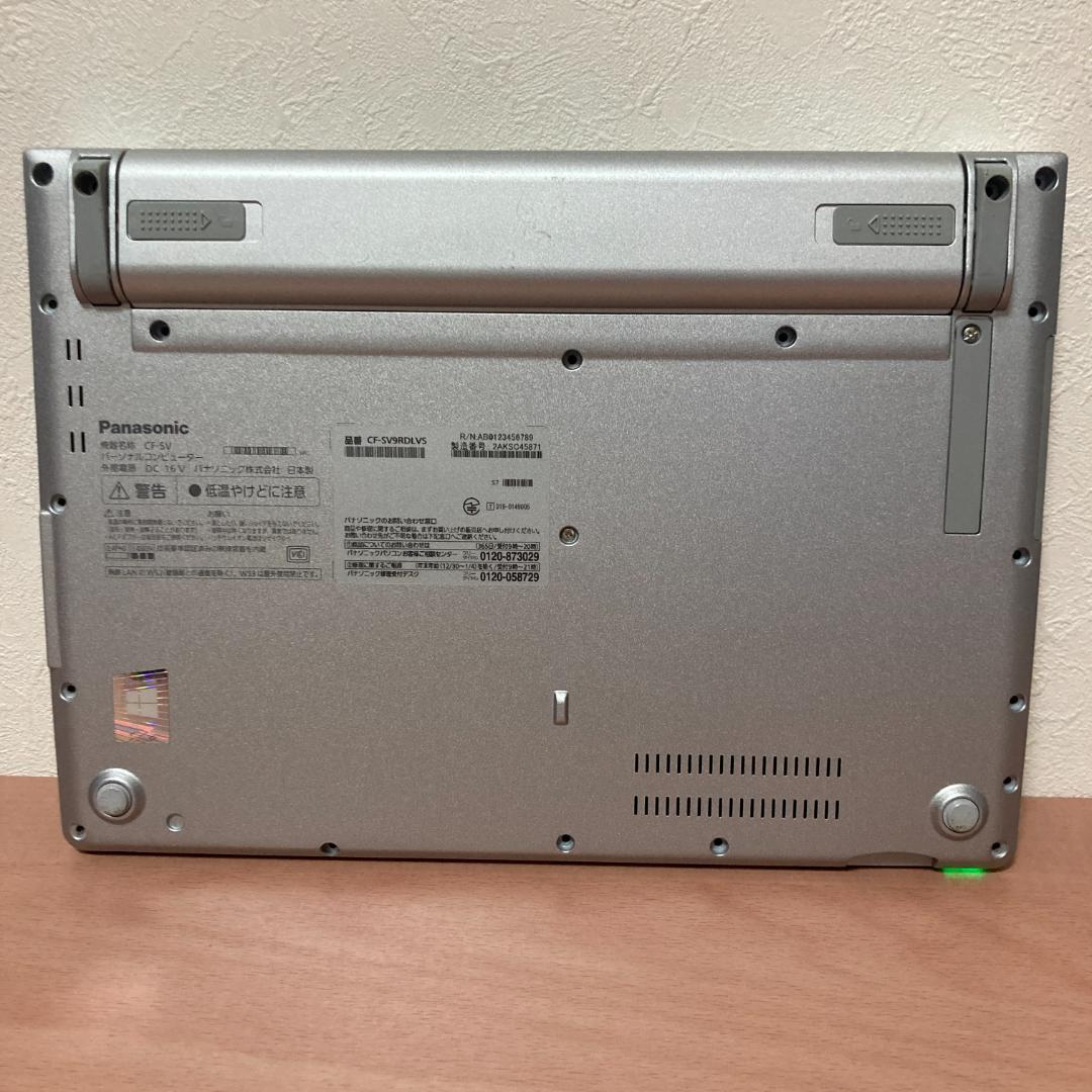 バッテリー良好 軽量 Let's note SV9 第10世代 Core i5