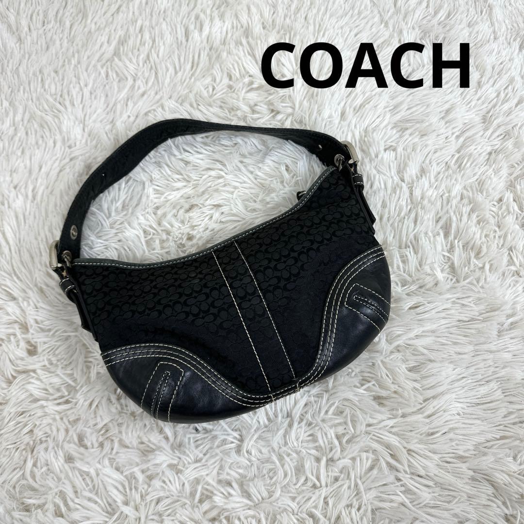 COACH コーチ E052-2154 ワンショルダーバッグ シグネチャー - メルカリ