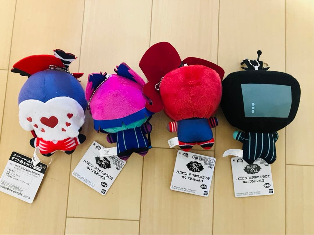 ハズビンホテル ぬいぐるみ ちびぐるみ ナムコ限定 vol3コンプリート