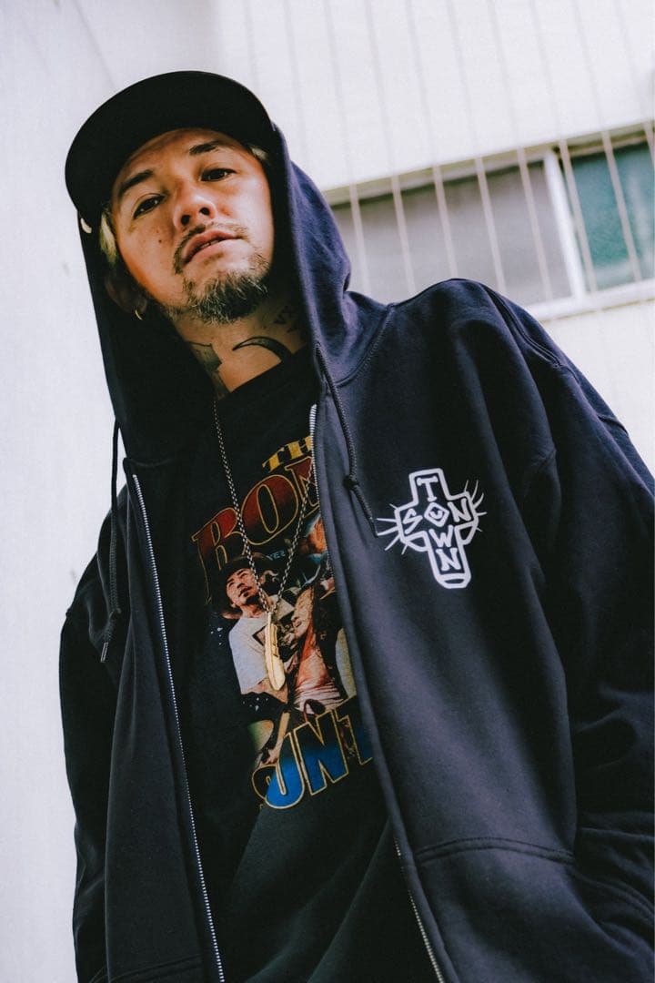 The BONEZ SUNTOWN CROSS ZIPUP Hoodie - メルカリ