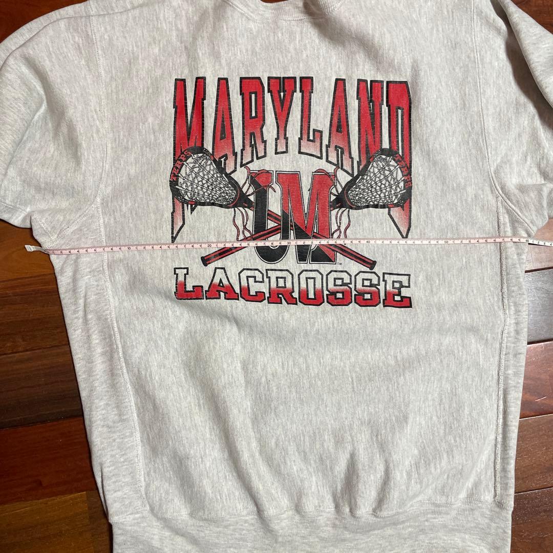 90s 刺繍タグ アメリカ製 バックプリント XXL リバースウィーブ - メルカリ