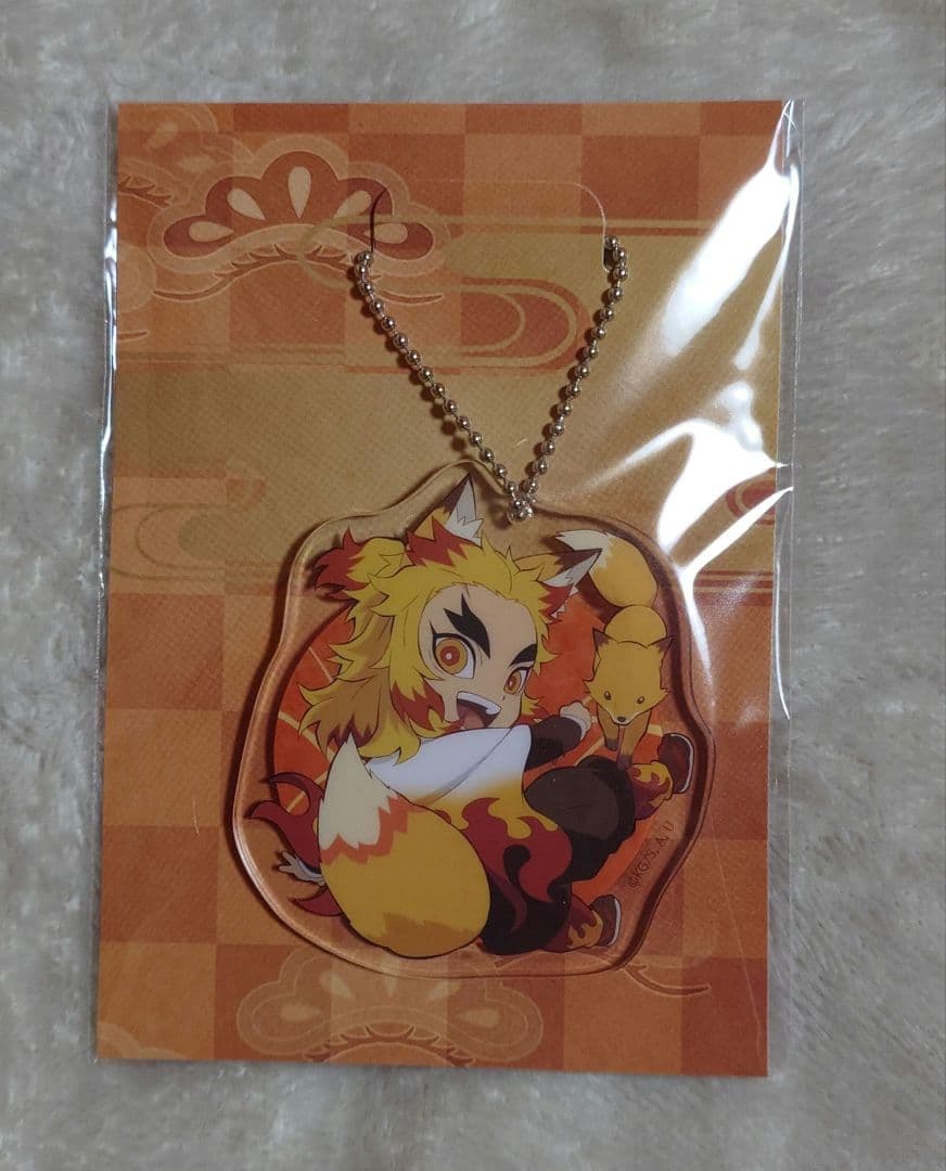 鬼滅の刃 煉獄杏寿郎 全集中展 宮城限定 アクリルキーホルダー ufotable 鬼滅の刃 鬼滅の刃 煉獄杏寿郎 全集中展 宮城限定