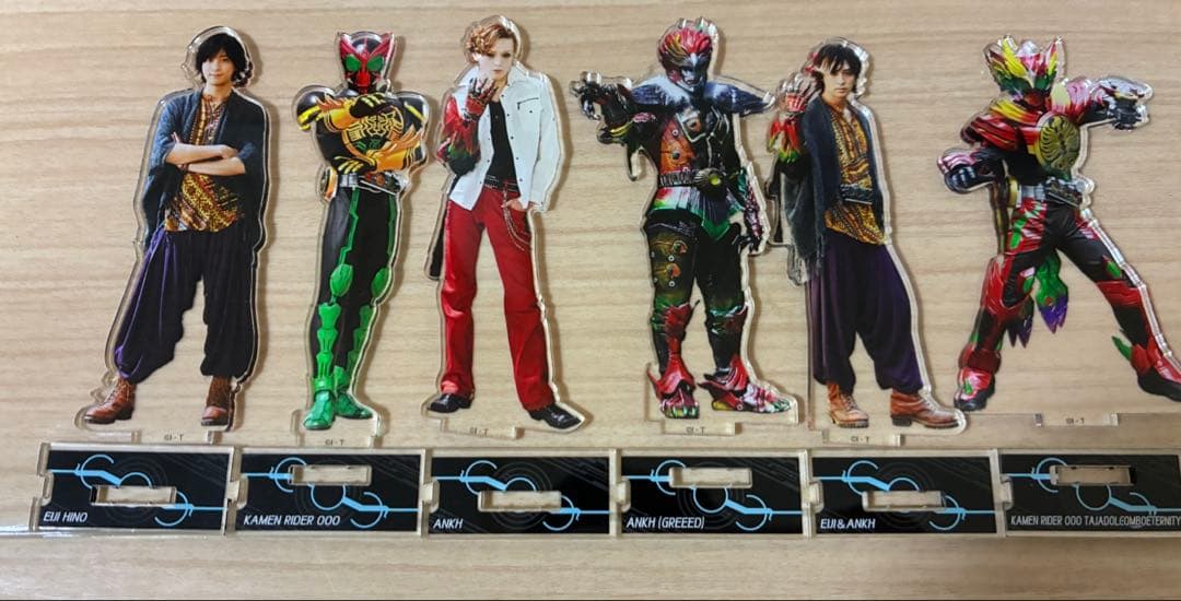 仮面ライダーオーズ アクリルスタンドセット - メルカリ