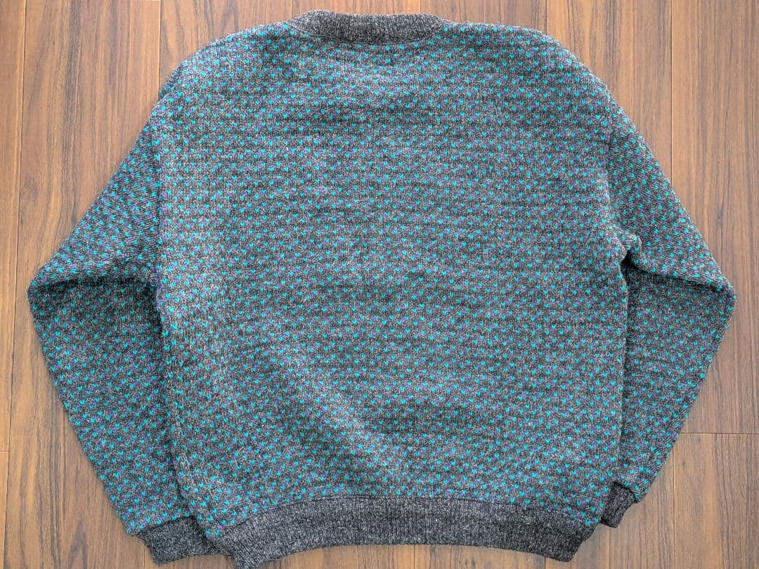 90s ノルウェー製 L.L.Bean エルエルビーン バーズアイ ニット