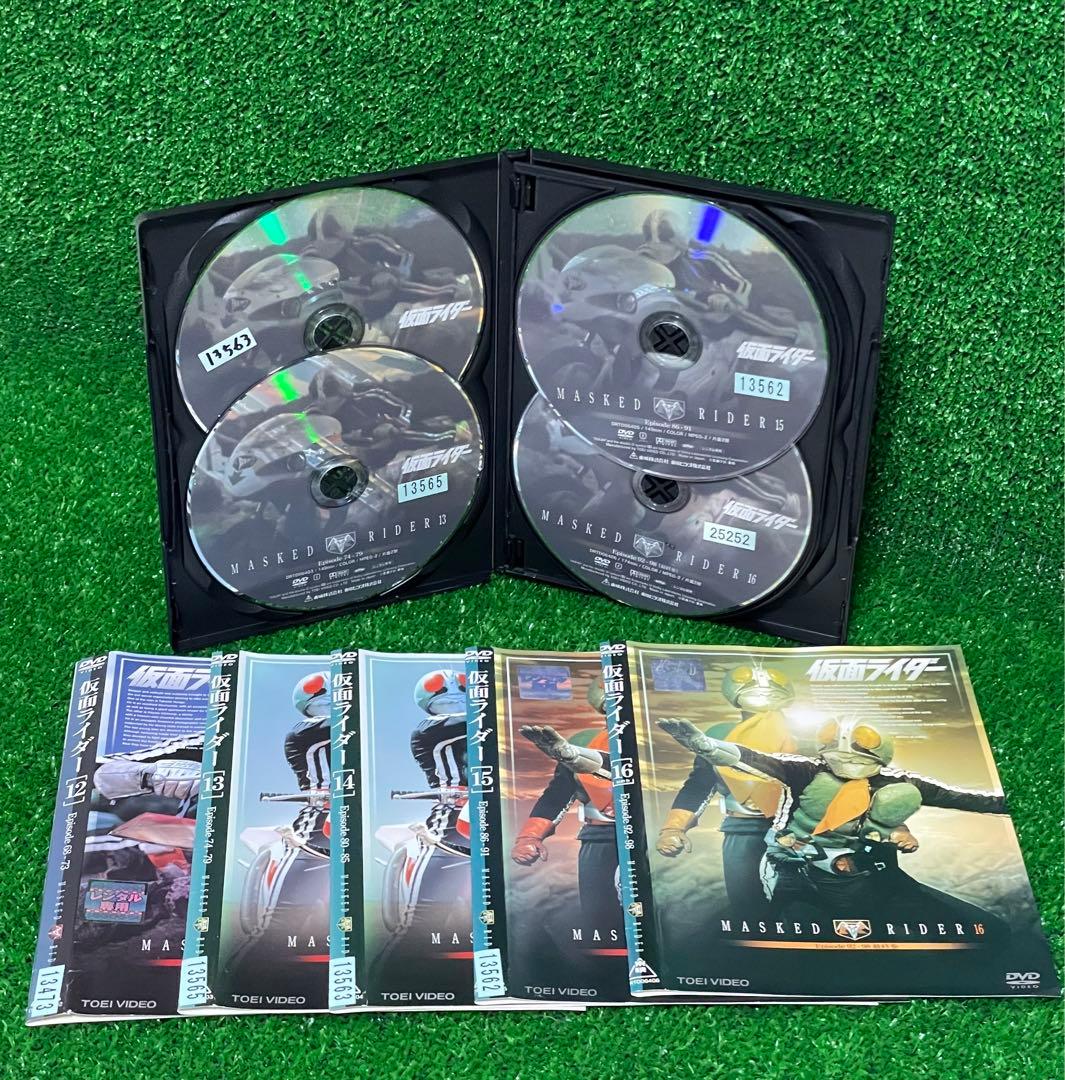 仮面ライダー【全16巻】初代 1号 レンタル 藤岡弘 特撮 DVD 匿名配送