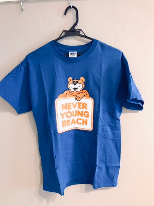 NEVER YOUNG BEACH ネバーヤングビーチ Tシャツ バンt - メルカリ