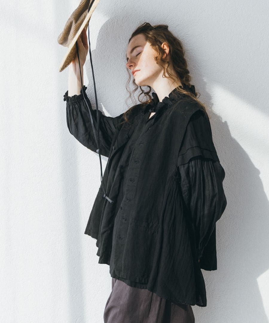 nestRobe リネンラミーフリル2wayブラウス - メルカリ