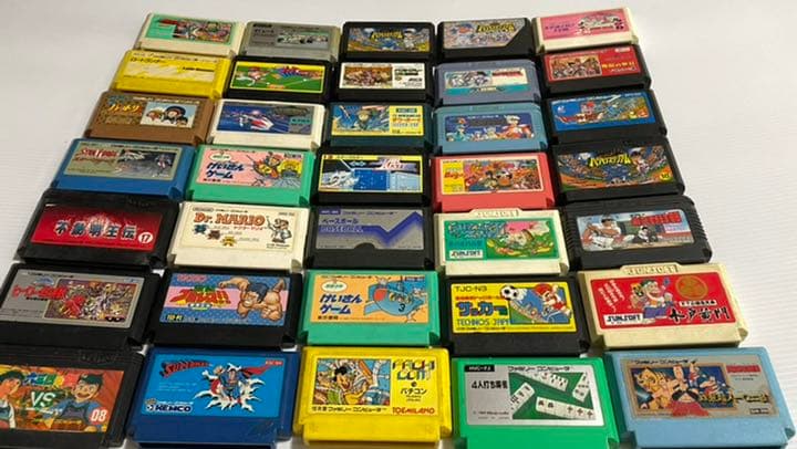 ファミコンソフト カセット 35本セット - メルカリ