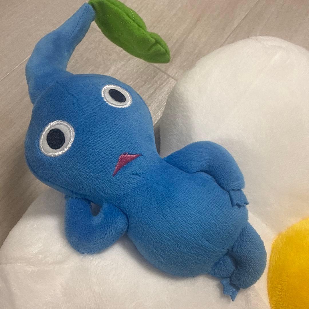 ピクミン 一番くじ ラストワン賞 お花のクッションwith青ピクミン