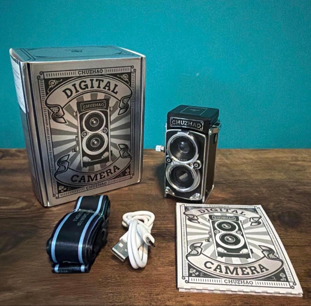 CHUZHAO デジタルレトロカメラ｜ヴィンテージ二眼レフ - メルカリ