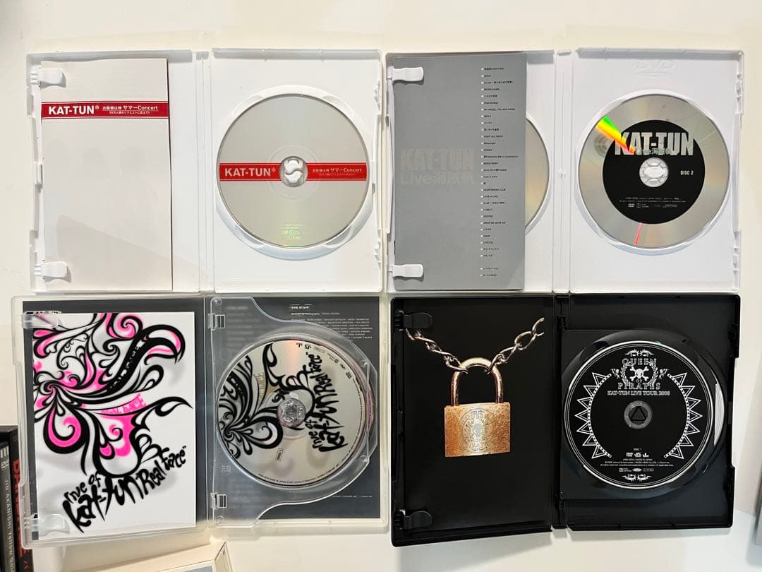 6人フルメンバー時代 KAT-TUN LIVE DVD 5点セット - メルカリ