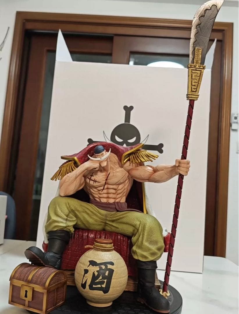 ワンピース 1／4スケール 白ひげ フィギュア ガレージキット - メルカリ