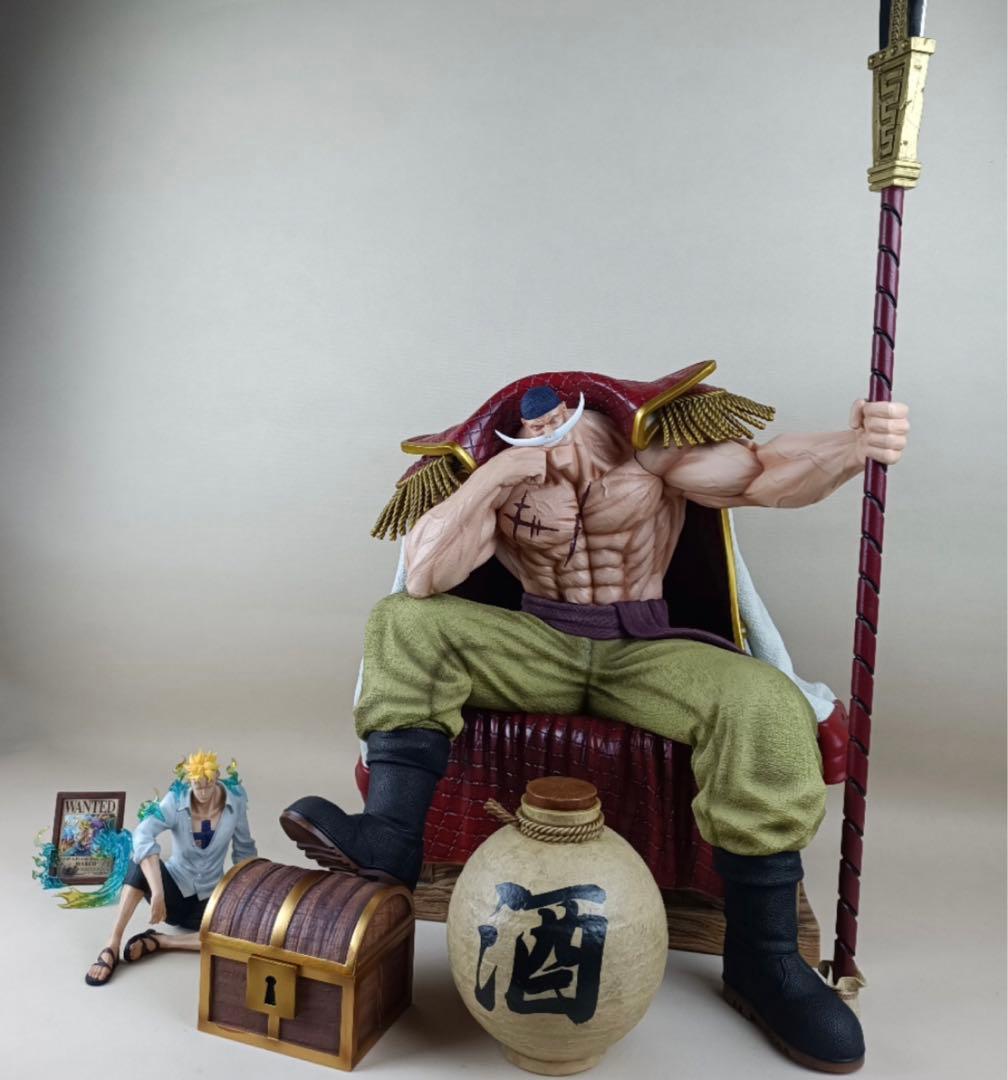 ワンピース 1／4スケール 白ひげ フィギュア ガレージキット - メルカリ