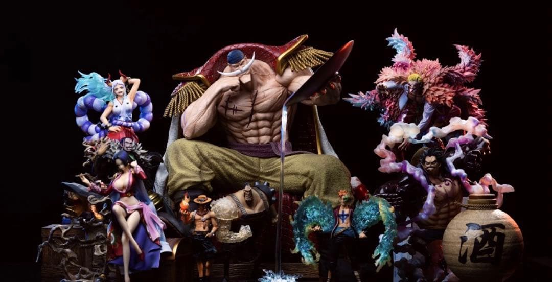 ワンピース 1／4スケール 白ひげ フィギュア ガレージキット - メルカリ