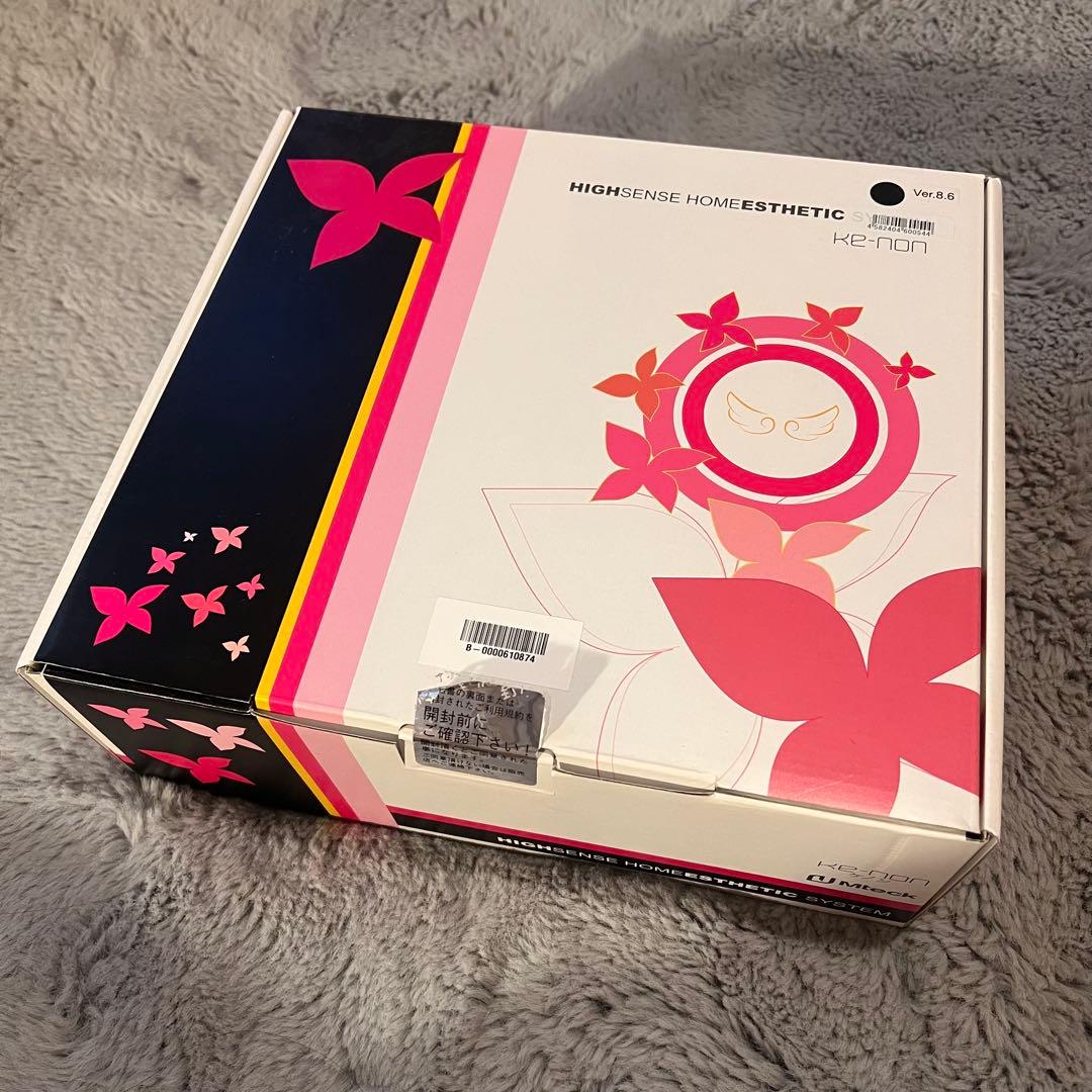 ケノン脱毛器 ver.8.6 ブラック 最新版25年製/未使用】脱毛器 ケノン Ke-non 8.7 マットブラック