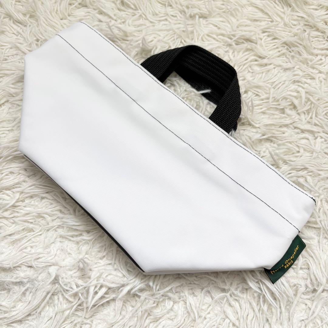 未使用級　エルベシャプリエ　舟形トートバッグ　Sサイズ　ホワイト×ブラック 楽天市場】Herve Chapelier エルベシャプリエ リュクス舟型トートS