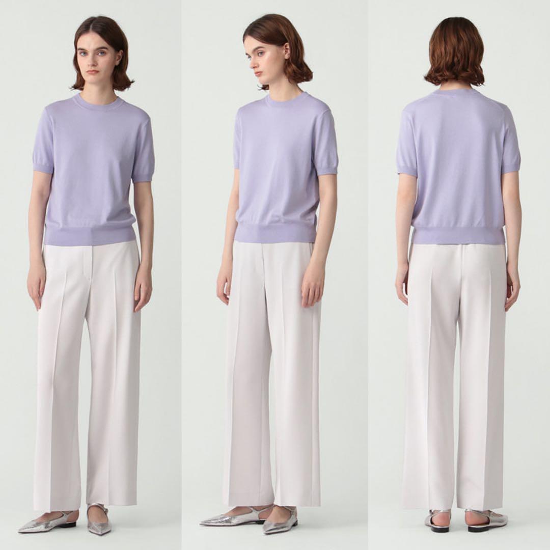 theory luxe 25SS ウォッシャブル ワイドストレートパンツ 新品 - メルカリ