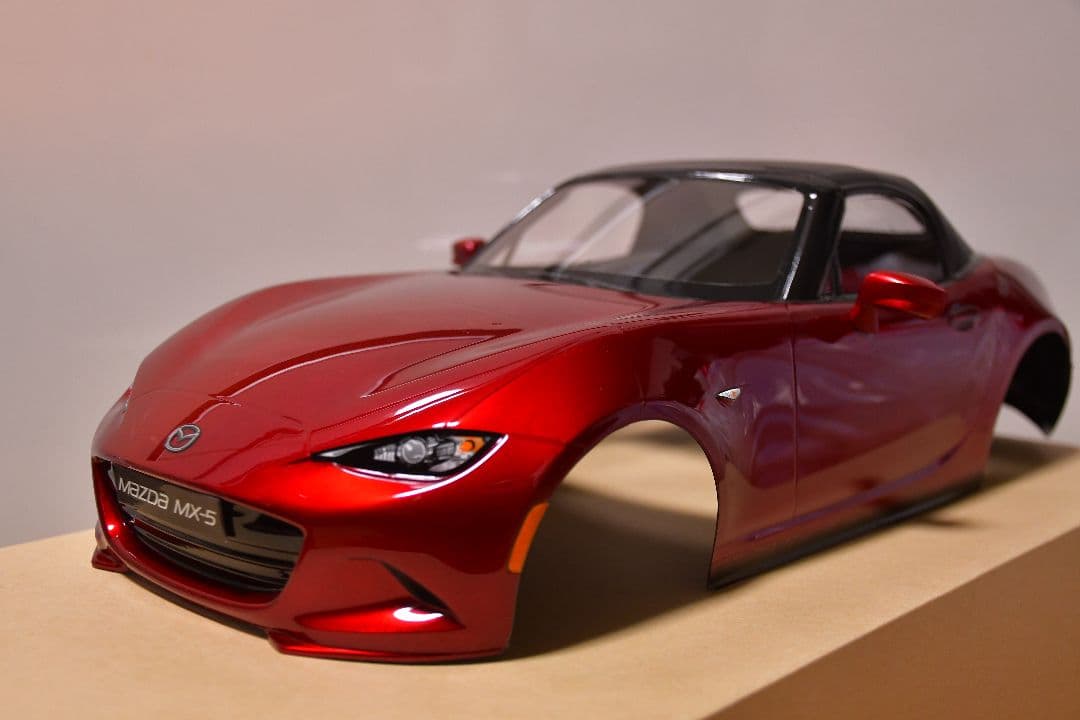 タミヤ マツダ ロードスター塗装済みボディ 1/10RC XB(完成モデル) マツダ ロードスター (M-05シャーシ): RCモデル