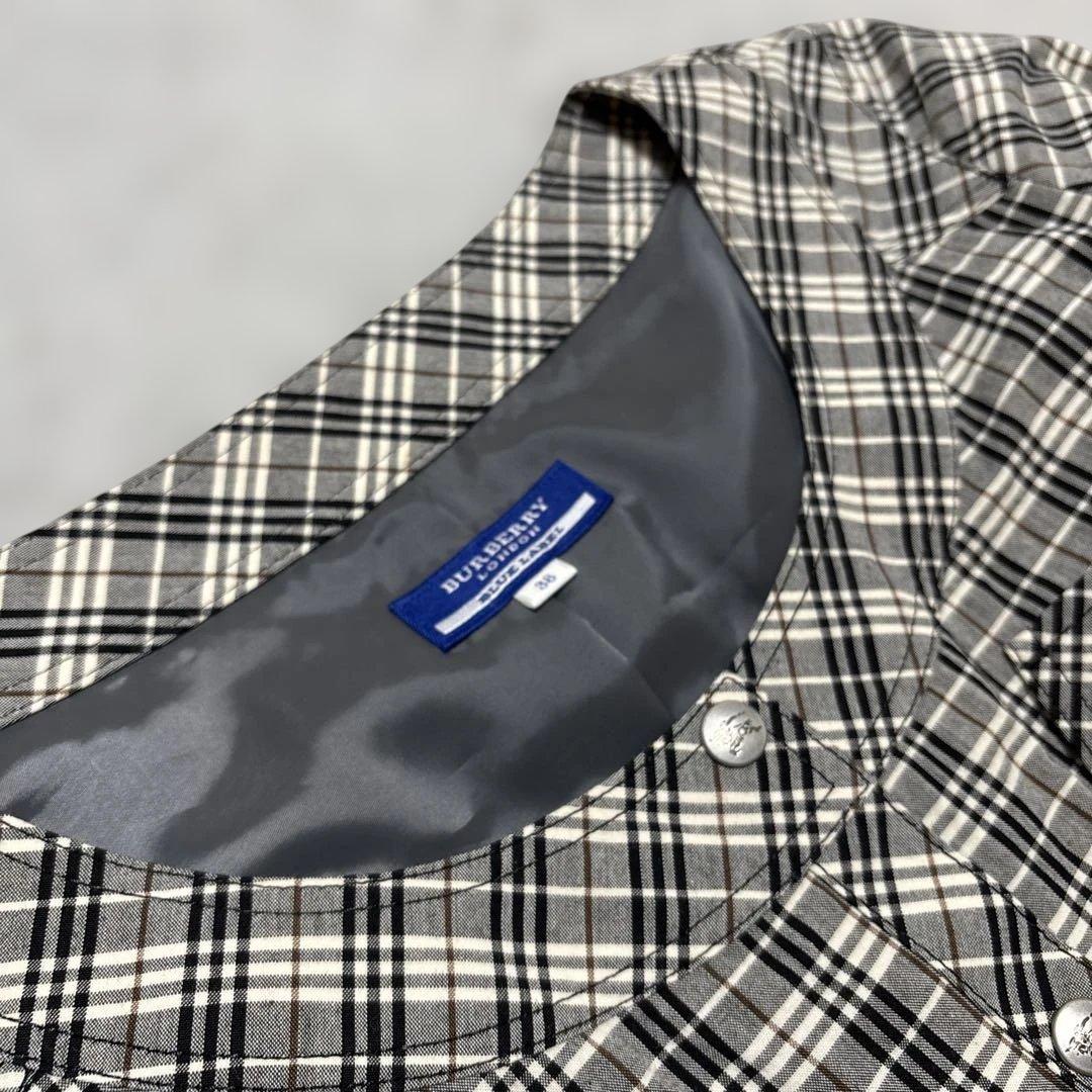 ほぼ未使用新品】バーバリーブルーレーベル ノバチェック ワンピース
