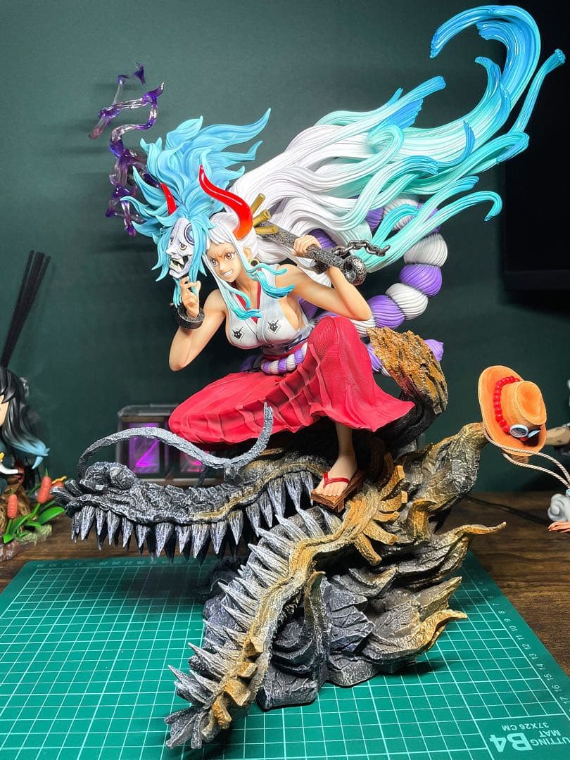 ONE PIECE ヤマト フィギュア ガレージキット - メルカリ