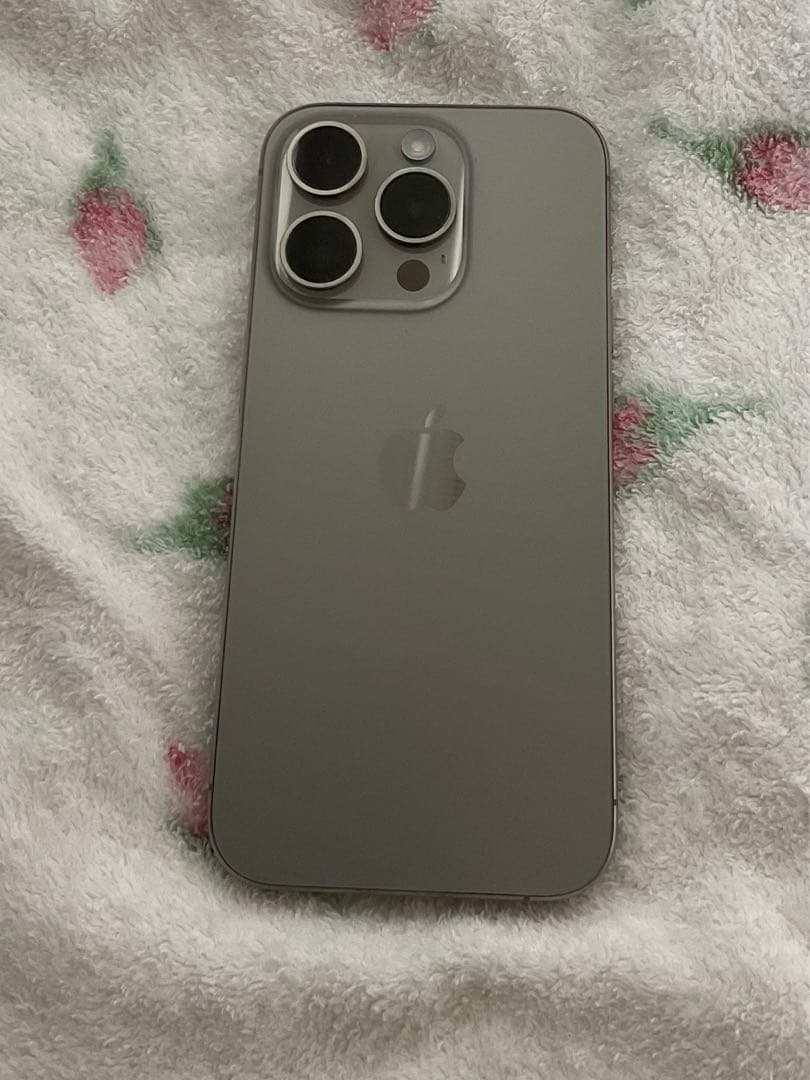 iPhone 15 Pro 256Gb ナチュラルチタニウム　casetify付 iPhone 15 Pro 256GB - ナチュラルチタニウム（SIMフリー）[整備済製品