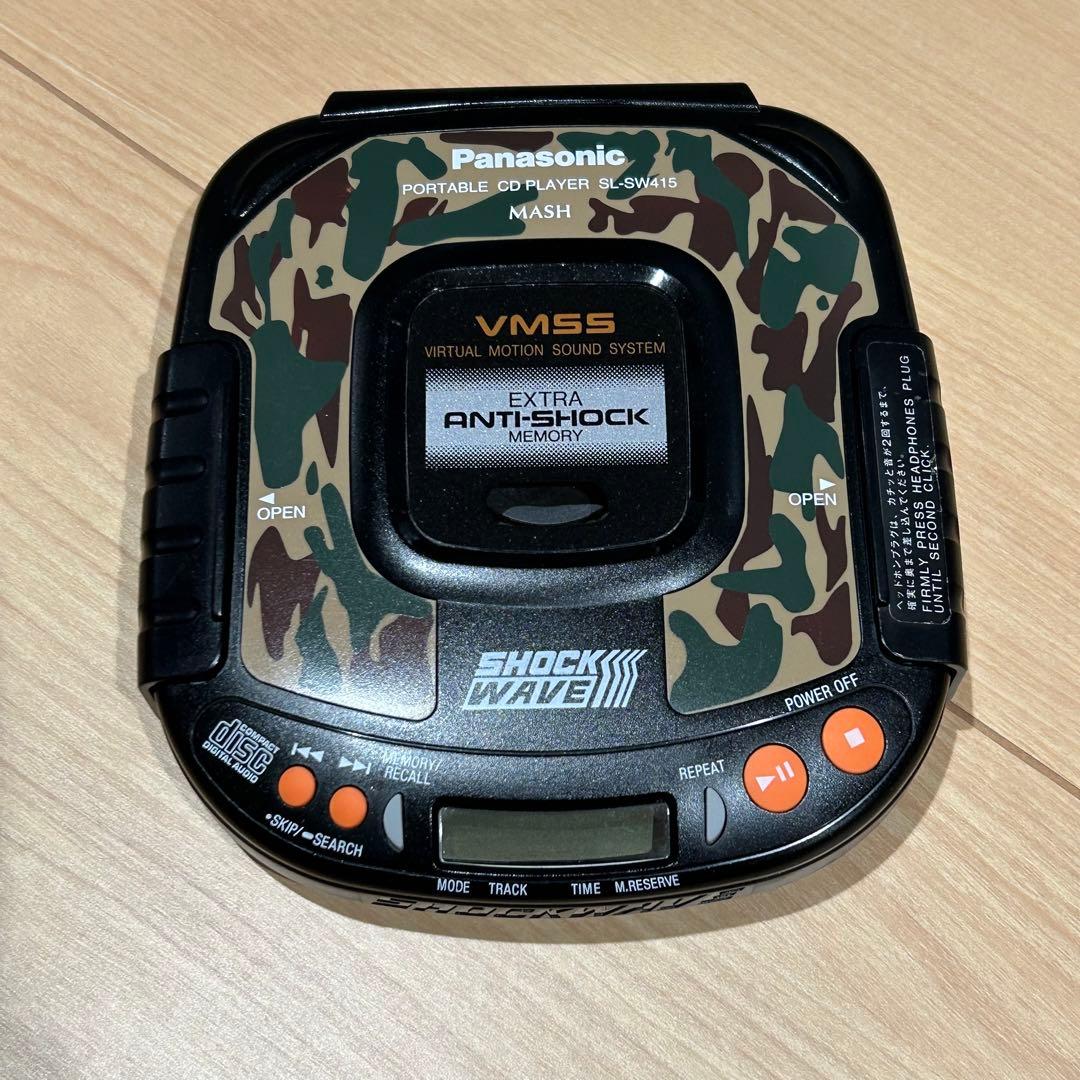 美品Panasonic SL-SW415 SHOCK WAVE CDプレイヤー - メルカリ