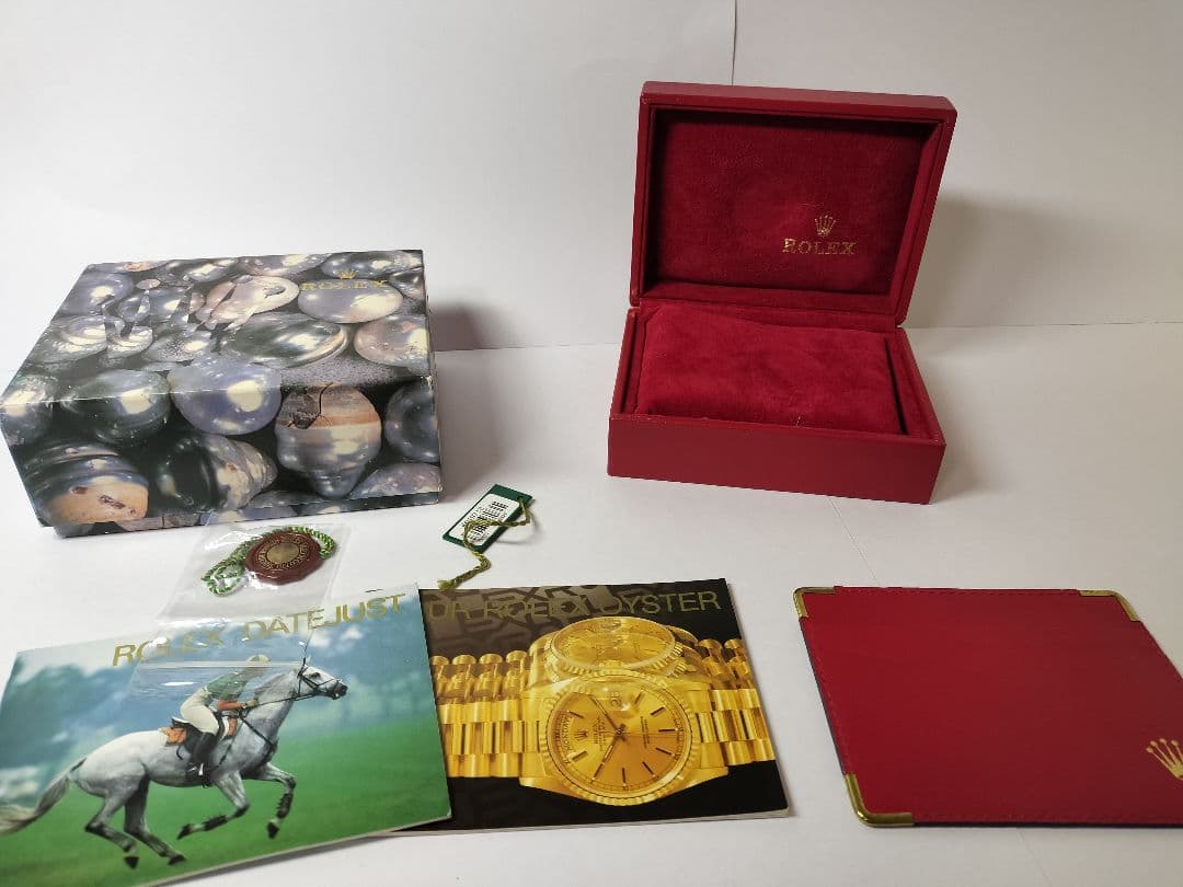 ROLEX デイトジャスト 内外箱美品付属品セット