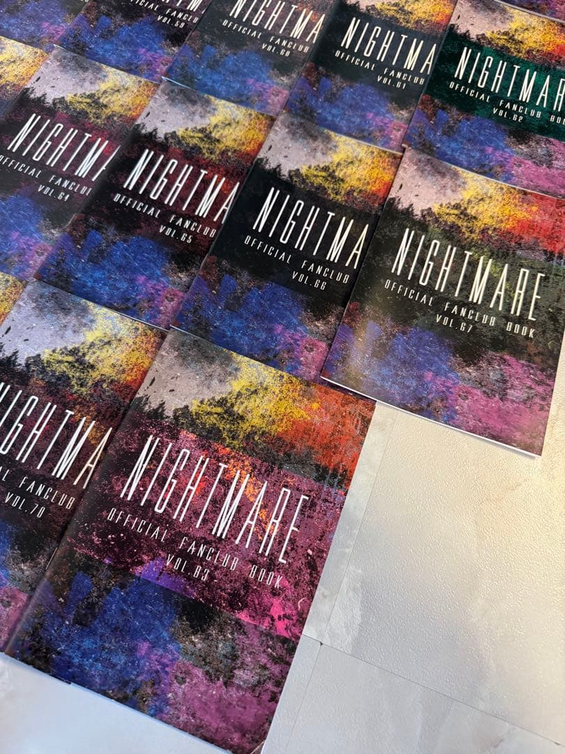 NIGHTMARE FC会報 Vol.50〜70・83 19冊セット（欠番あり）