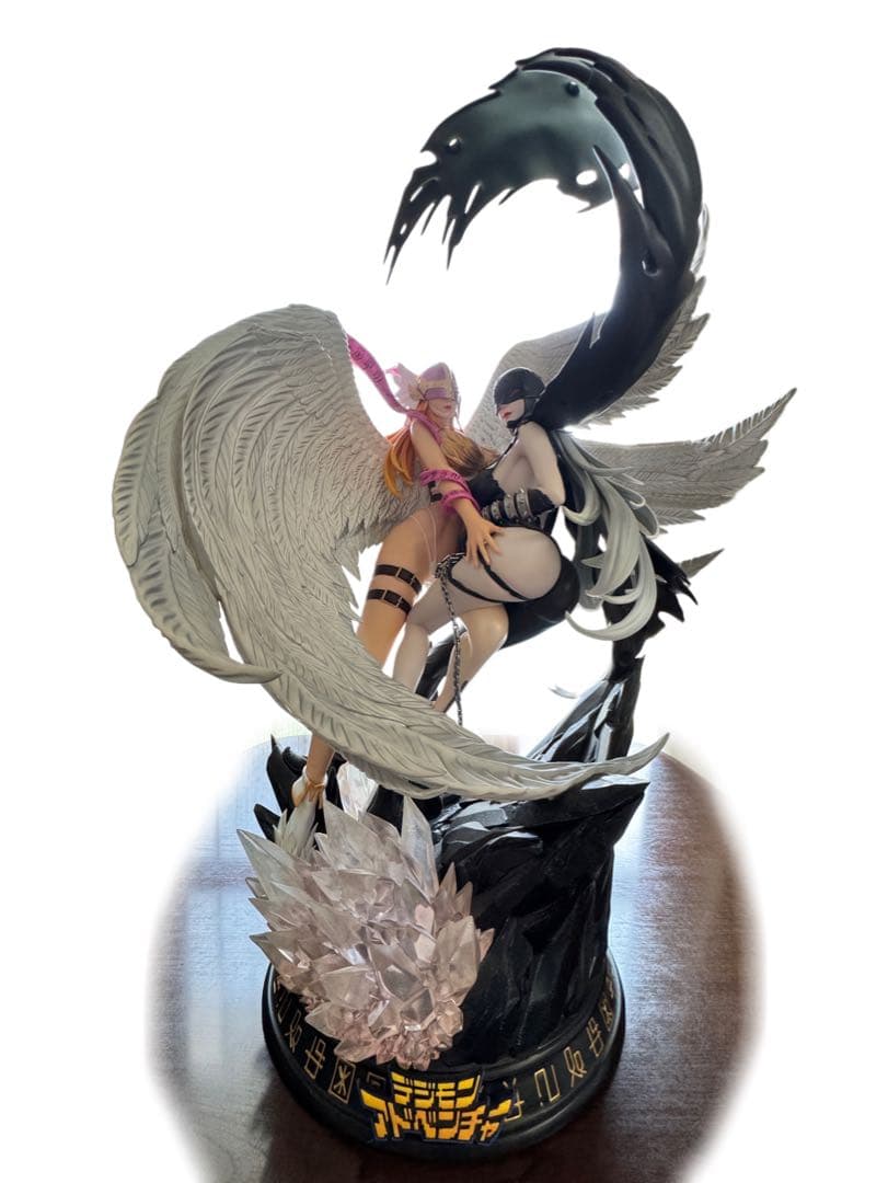 中古Digimonガレージキット（Angewomon＆Deviwomon）