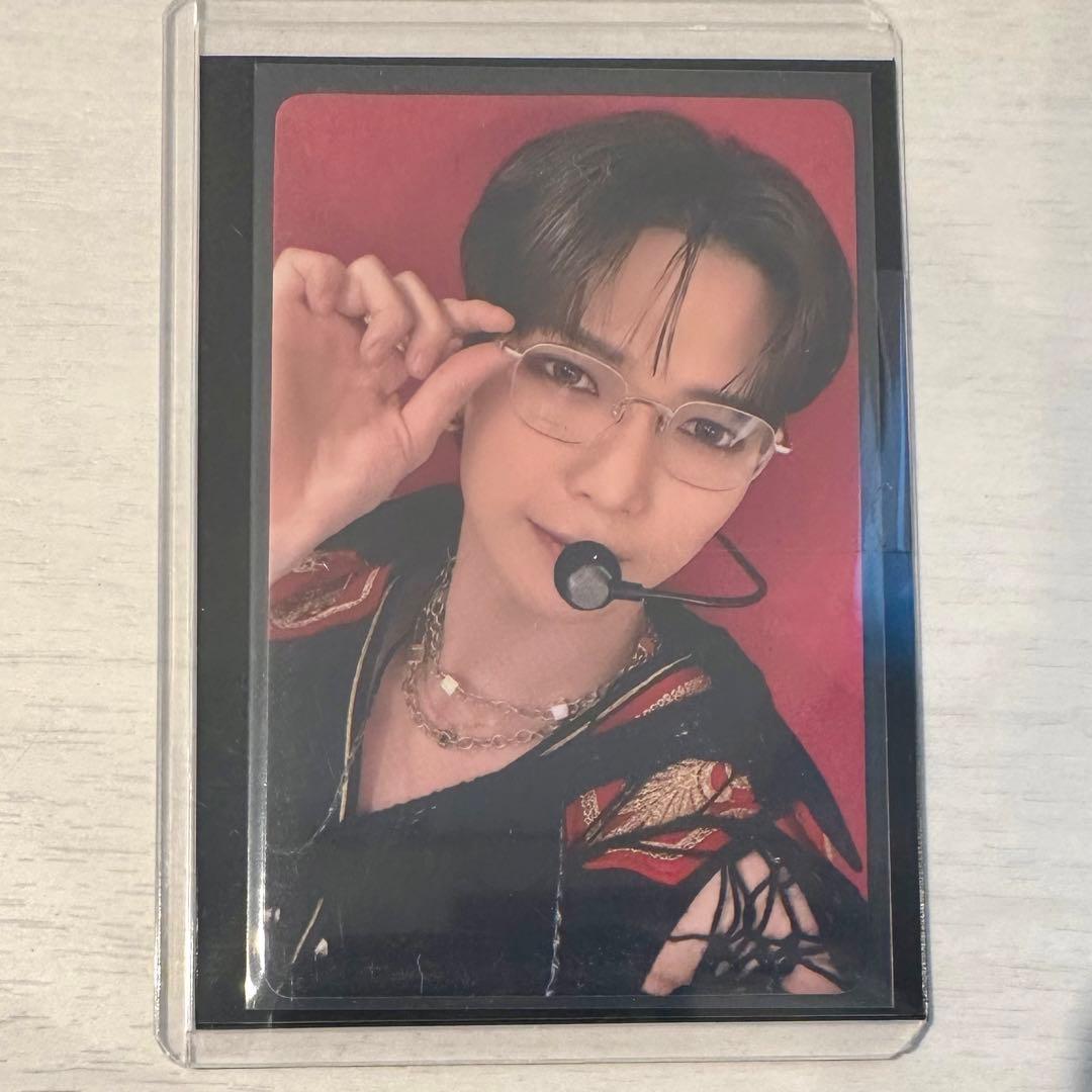 ATEEZ サン 中華 withfans トレカ メガネ