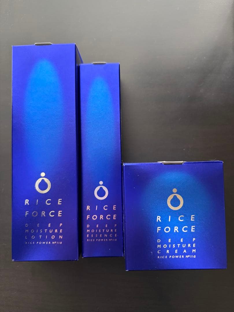 RICE FORCE ディープモイスチュアセット ディープモイスチュア2点セット（化粧水＋クリーム）＜60日分