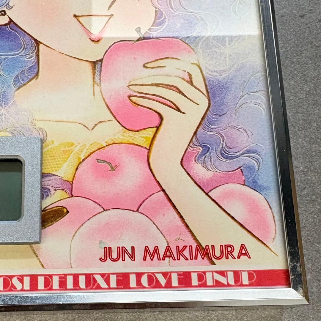 懸賞当選品　パネル時計　牧村じゅん　なかよし