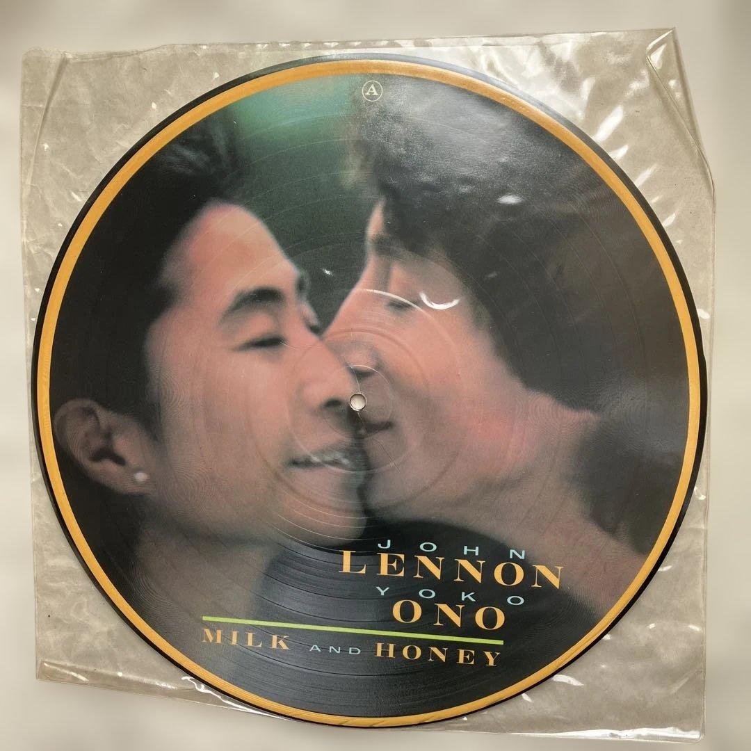 激！！John & Yoko Milk and Honey ピクチャーレコード - メルカリ