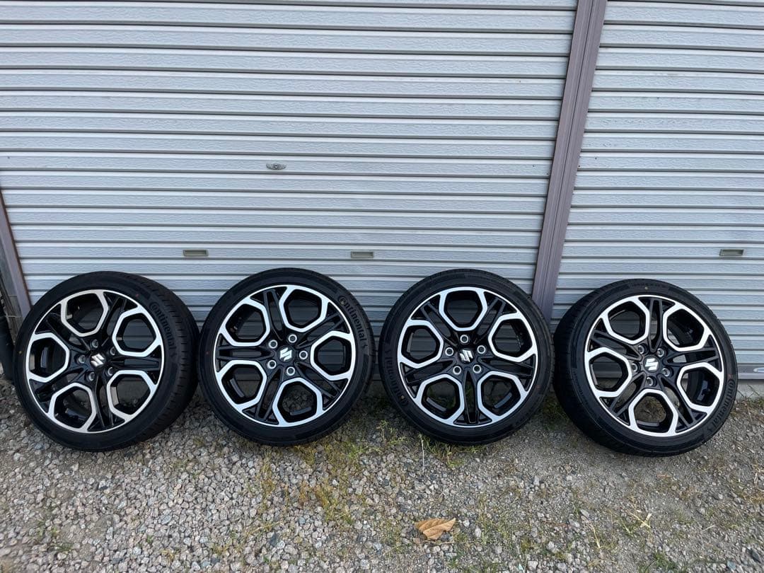 スイフト　純正ホイール　17インチ　新車外し 新車外し スズキ ZC33S スイフトスポーツ純正ホイール1本 17インチ6 5J