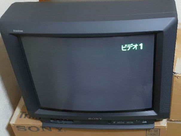 【ジャンク】SONY トリニトロンカラーテレビ KV-21ST12 96年製 SONYトリニトロン テレビKV-21ST12 - メルカリ