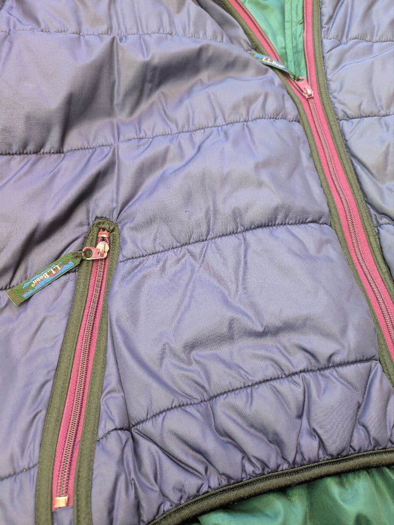 l.l.bean プリマロフトパーカー ネイビー XLサイズ