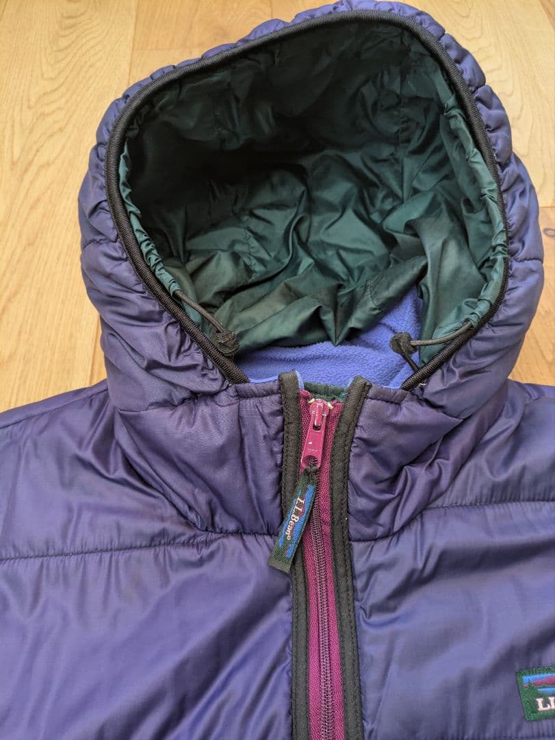 l.l.bean プリマロフトパーカー ネイビー XLサイズ