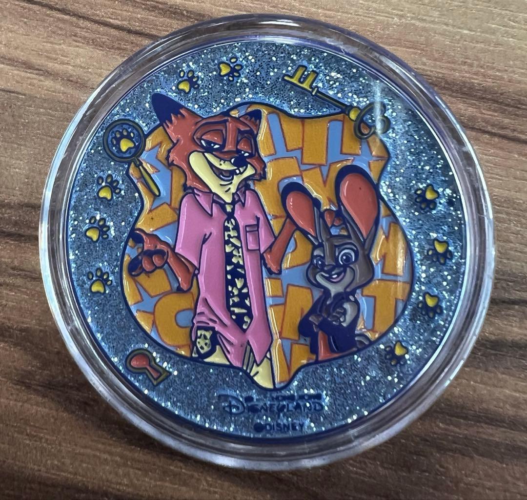香港ディズニー スーベニア メダル ズートピア - メルカリ