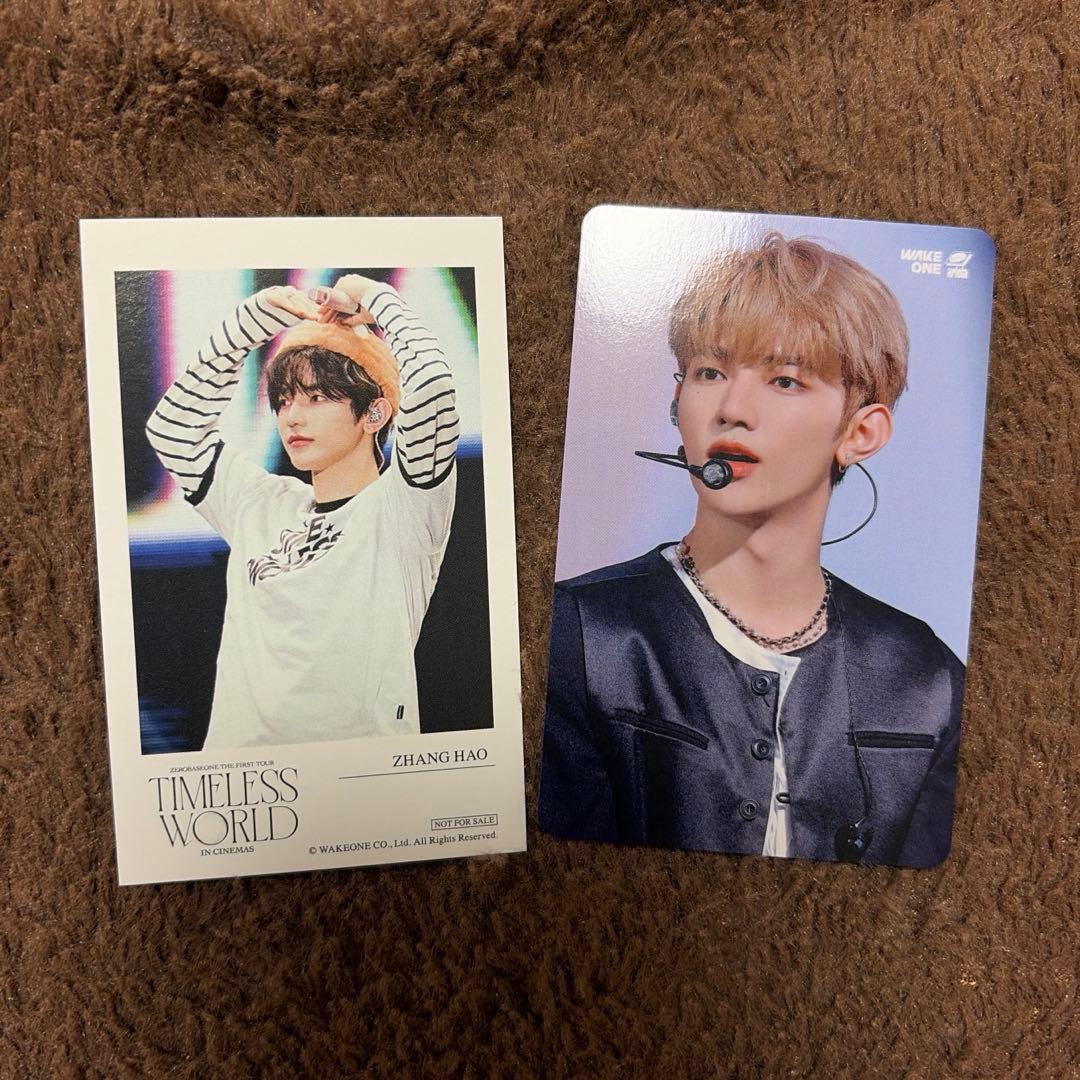 zb1 ジャンハオ timeless world 映画 ポップコーン チェキ - メルカリ