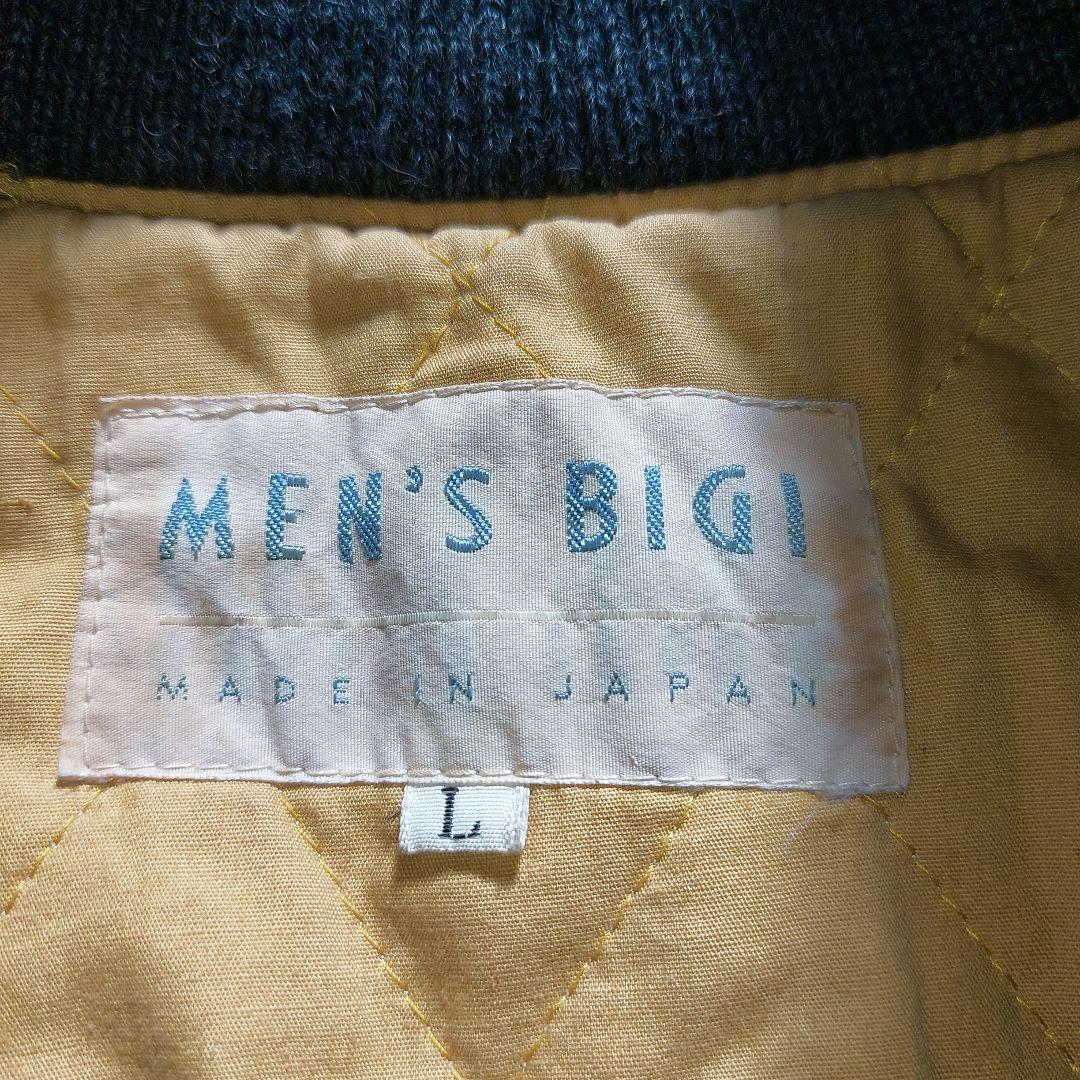 80s vintage MEN´S BIGI スタジャン 中綿キルティング