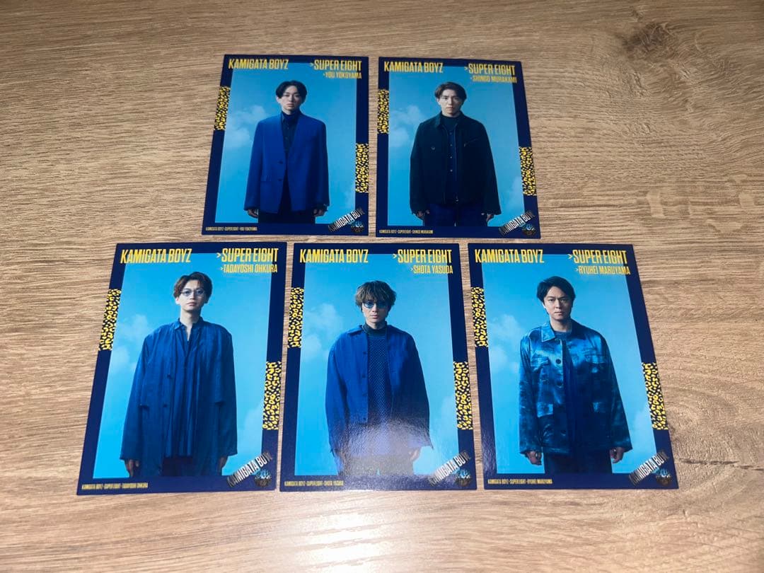 KAMIGATA BOYZ SUPER EIGHT トレカセット - メルカリ
