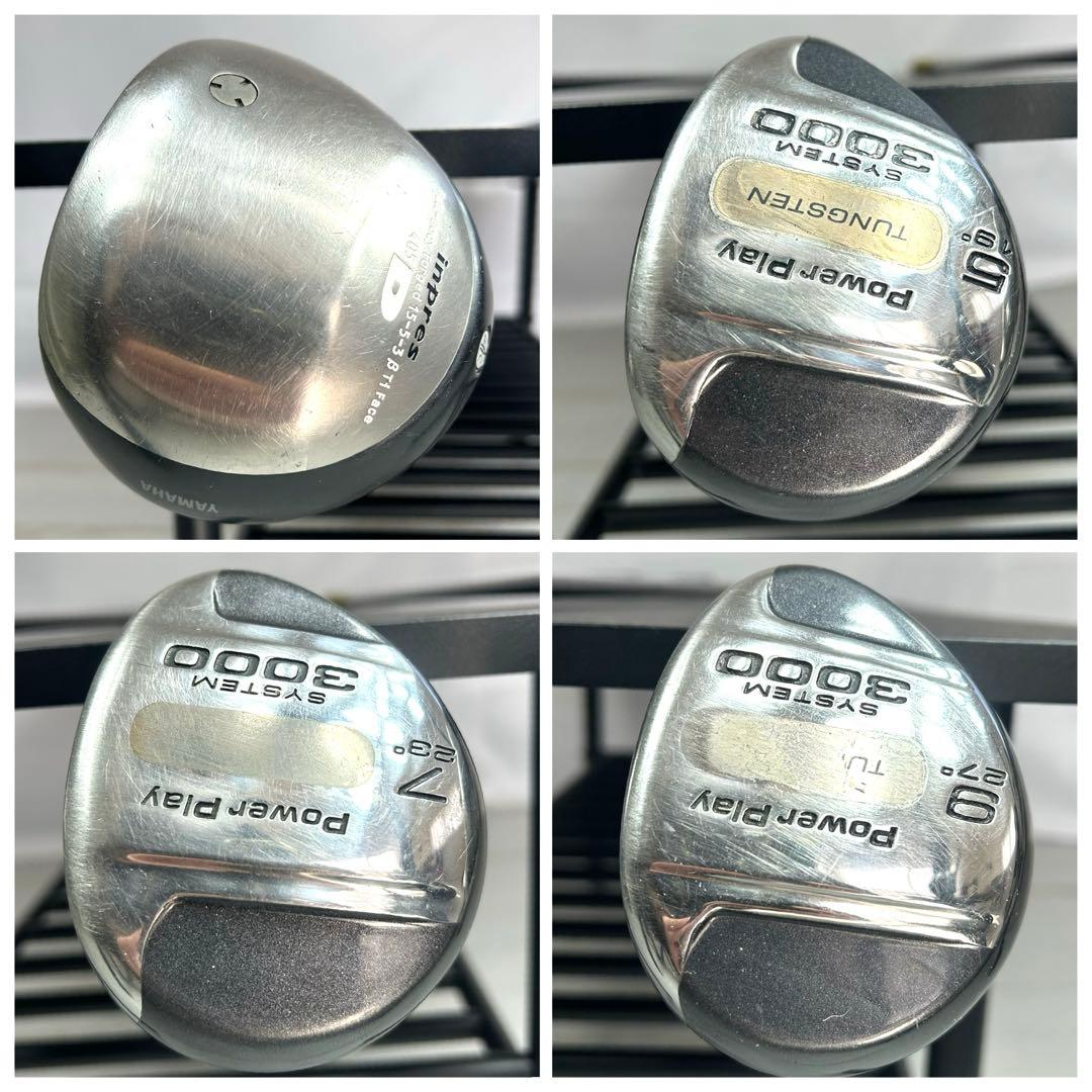 本格派 メンズゴルフクラブ 14本 フルセット ゴルフセット お試し