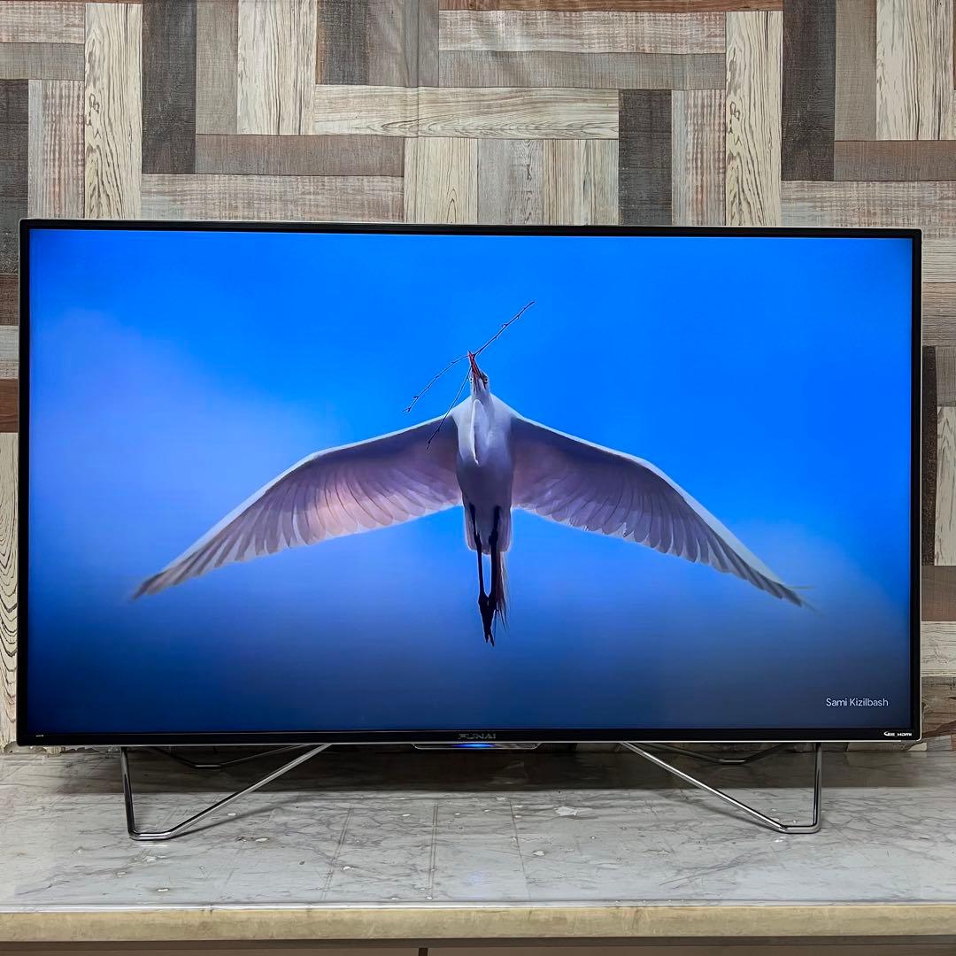 あっこさん専用フナイ49型4K 大容量3TBHDD内蔵YouTube.ネトフリ - メルカリ