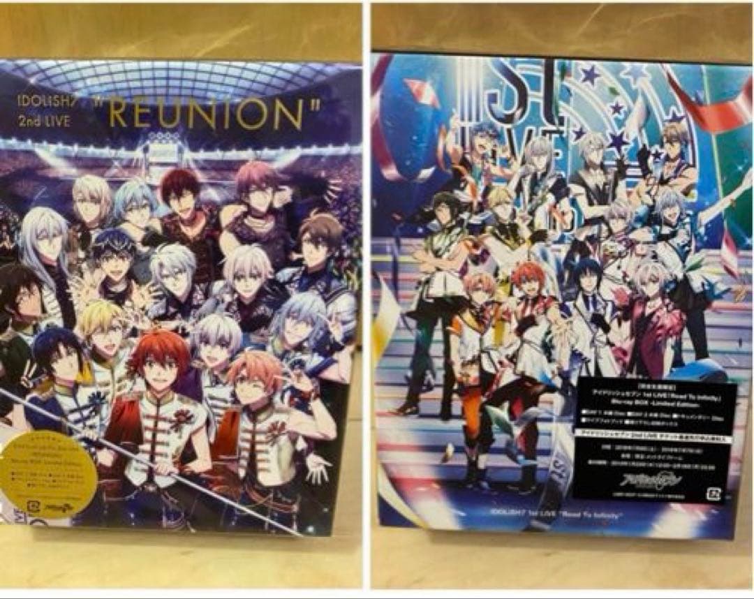 アイナナ ライブ Blu-ray BOX 完全生産限定盤セット Amazon.co.jp: アイドリッシュセブン 2nd LIVE「REUNION」Blu-ray BOX
