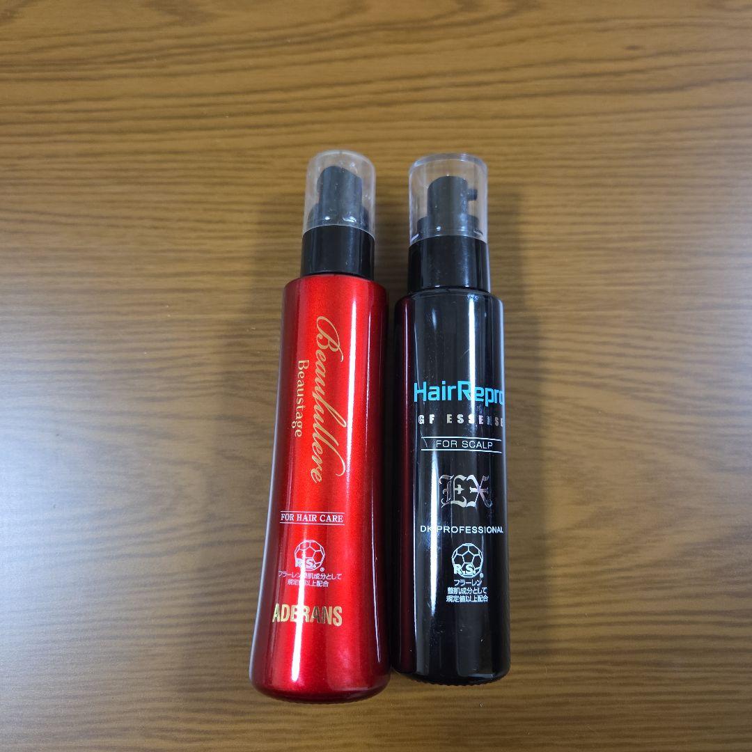 HairRepro 美顔器 赤色 + ヘアケアスプレーセット - ボディ・フェイス