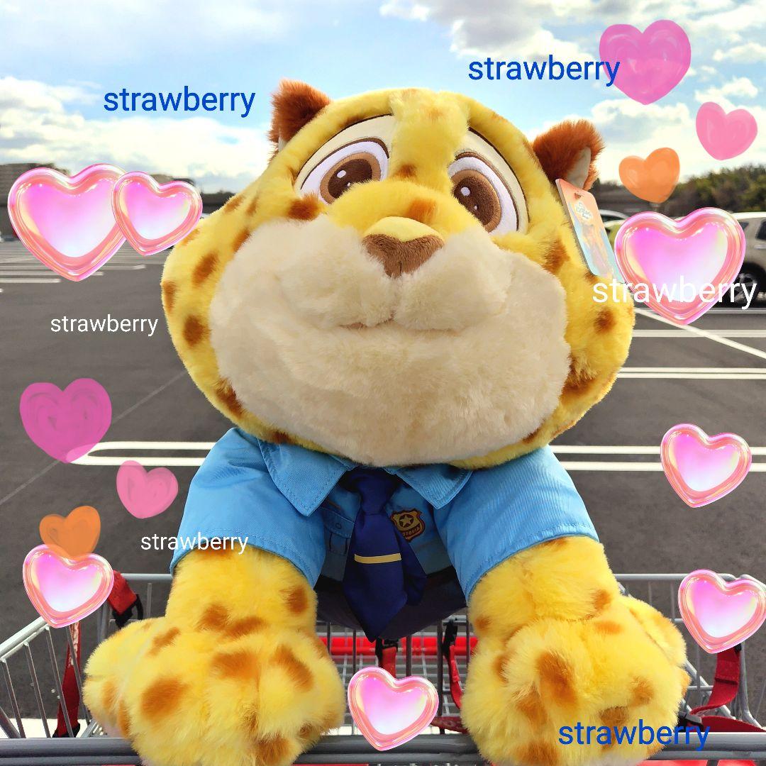 ズートピア゙2 クロウハウザー 大きな ぬいぐるみ ブランケット付き