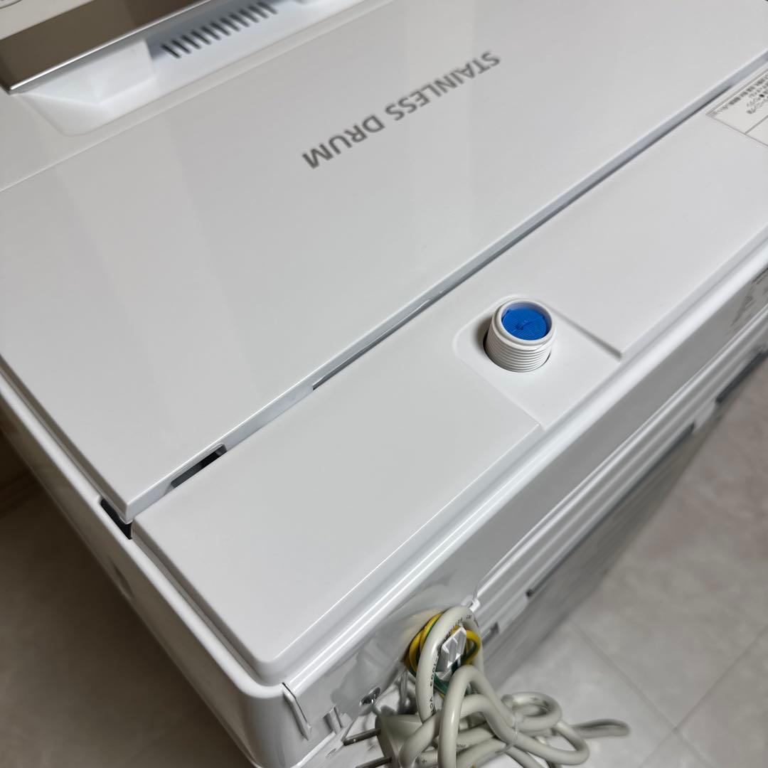 極美品 TOSHIBA 2022年製 4.5kg 1人暮用洗濯機 風乾燥機能