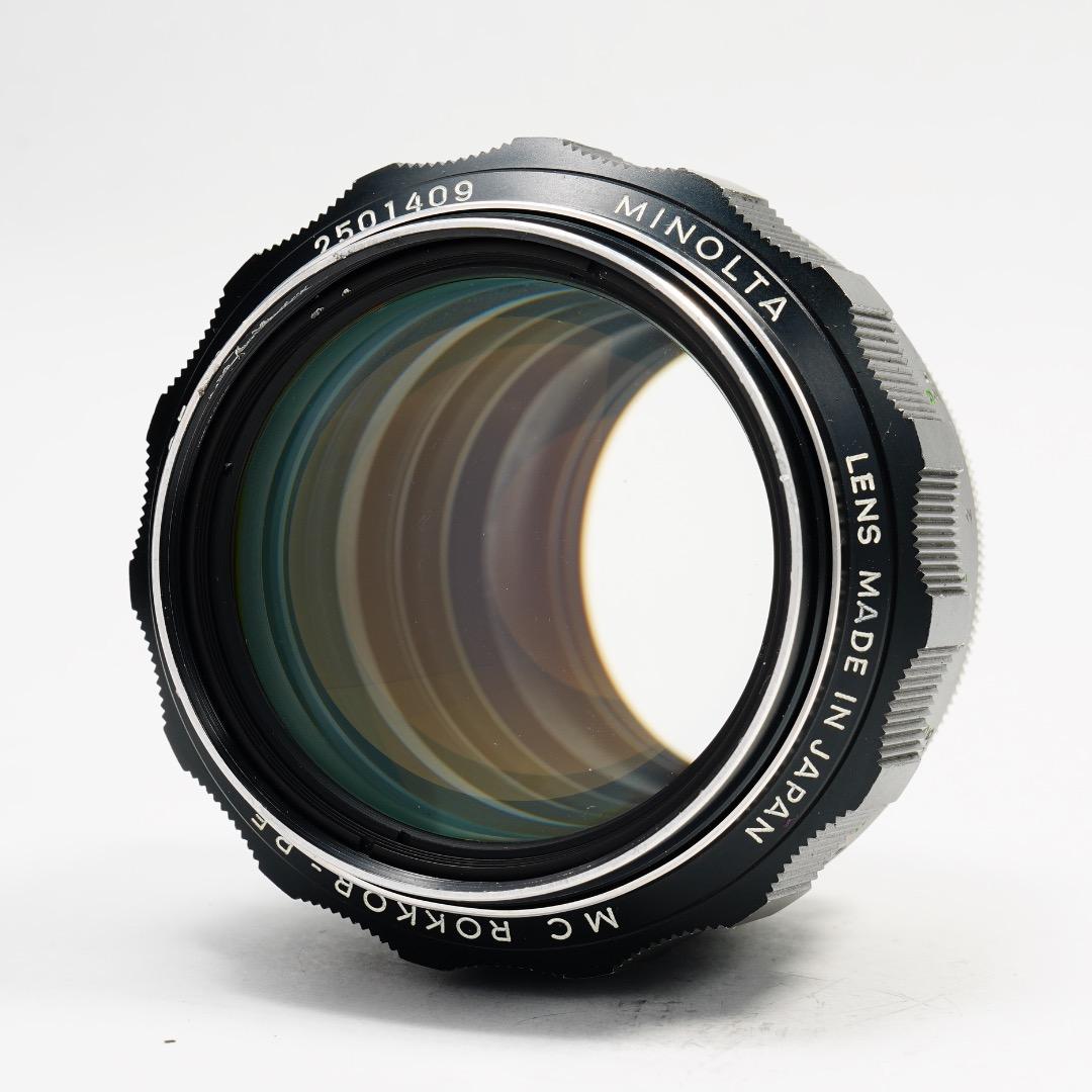 虹ゴ】ミノルタ MC-ROKKOR PF 85mm F1.7 前 409 - メルカリ