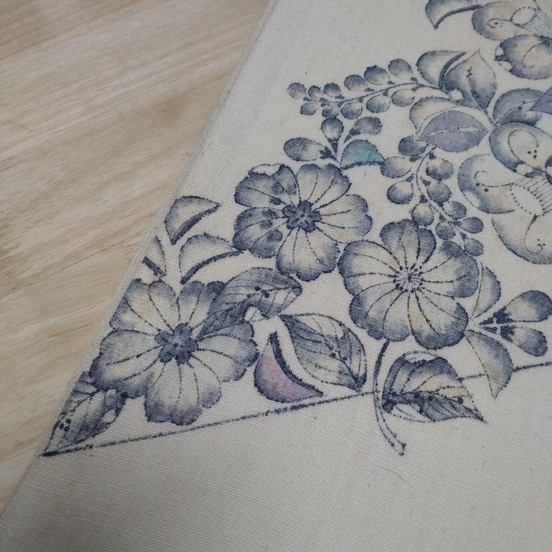 M*様 辻ヶ花♥訳あり格安スタート♥紬♥名古屋帯♥辻が花♥落款作家物