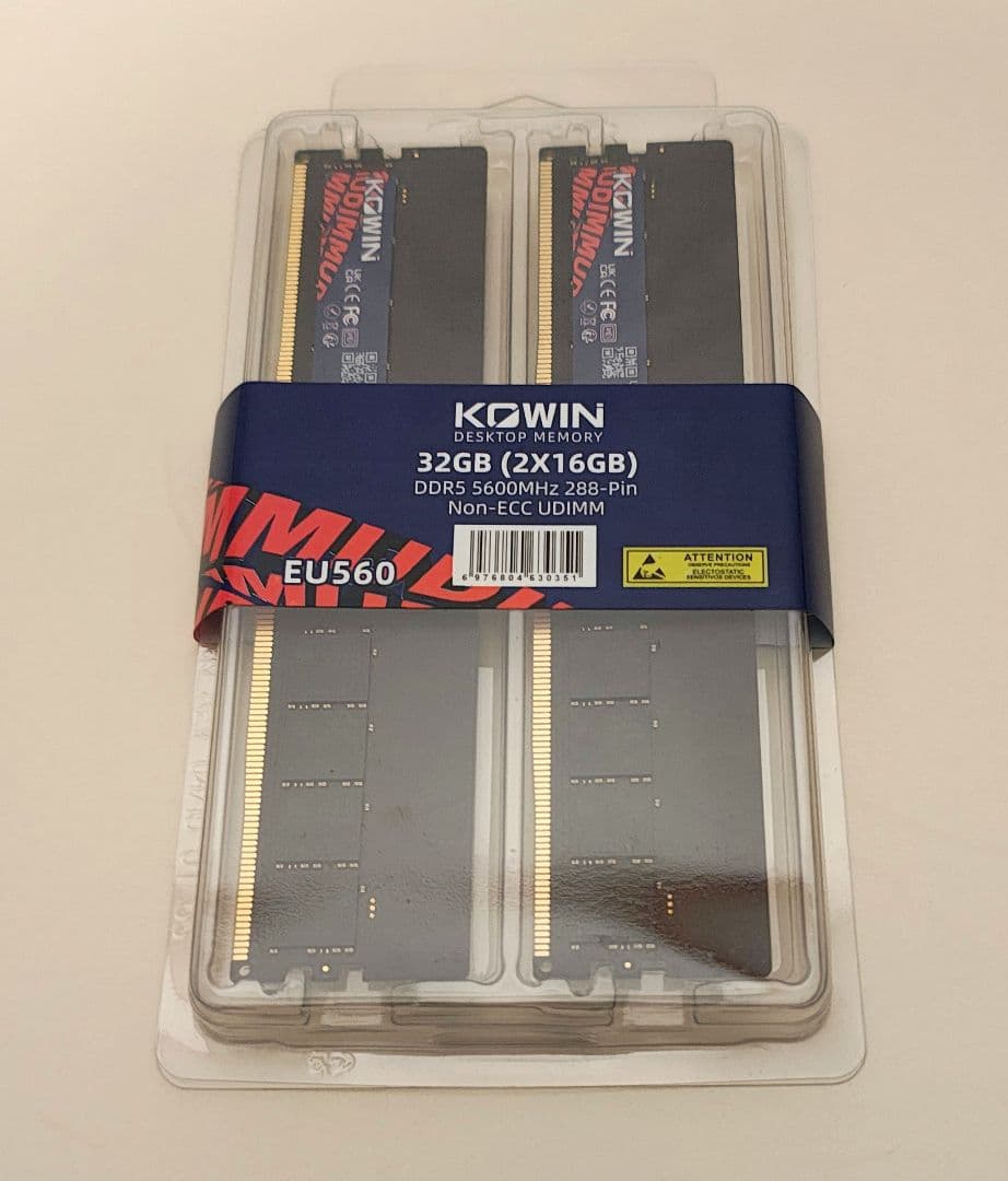 i*i様 （新品）KOWIN 32GB (2x16GB) DDR5 5600MH 新品】KOWIN 32GB (2x16GB) DDR5 5600MH - メルカリ